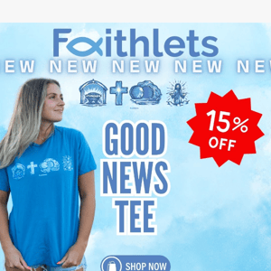 NEW DROP: The GOOD NEWS Tee 🚀