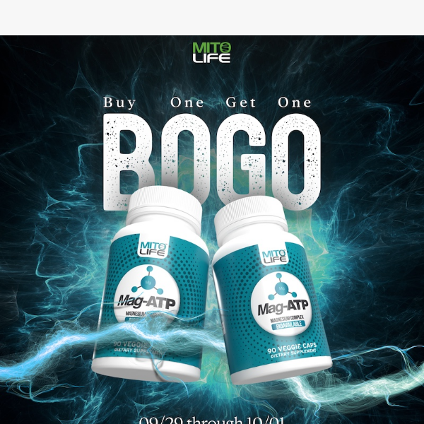 BOGO Flash Sale: Supercharge Your Health with Mag-ATP!