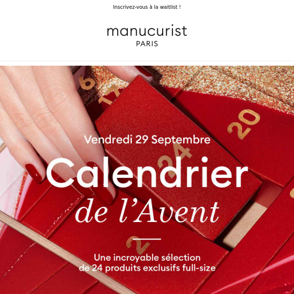 Coming soon 🎁 Calendrier de l'Avent