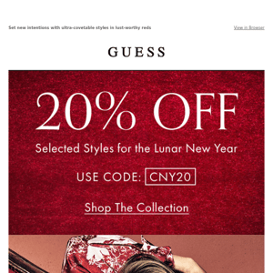 Celebrate Lunar New Year With GUESS