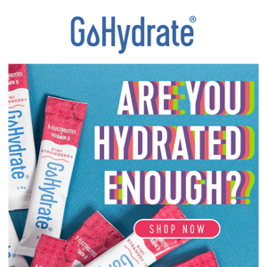 Are you REALLY hydrated? 👍🥤