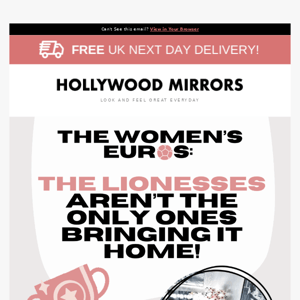 The Hollywood Mirrors flying off our shelves and into your homes! 🔥
