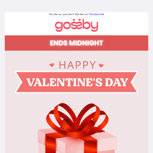 GOSSBY CHRISTMAS NEW YEAR PROMO CODES - Let End The Year With A BANG