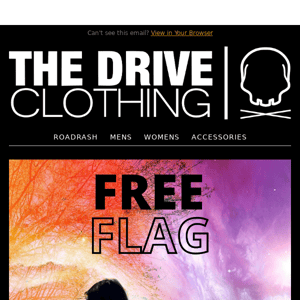 Free flag with $100 purchase 🏳️🏳️