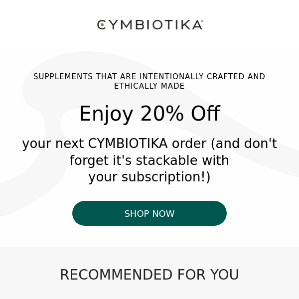 How does 20% Off your subscription sound?