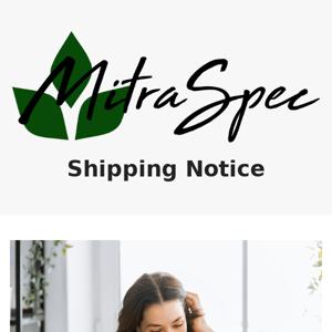 Holiday Shipping Notice 📬