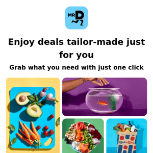 Hey Mr D Food! Unlock unbeatable deals on the Mr D app 🔓🔑