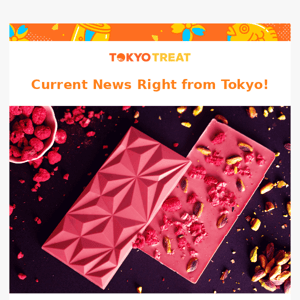 🗼 TokyoTreat News: Ruby Chocolate and More!