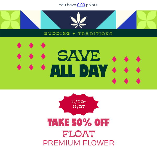 🌿 BIG Savings on Float Premium Flower & More! 🌿