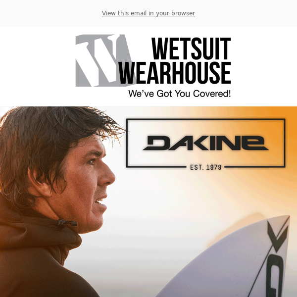 More Dakine Hooded Wetsuits Just Arrived @ 40% Off!