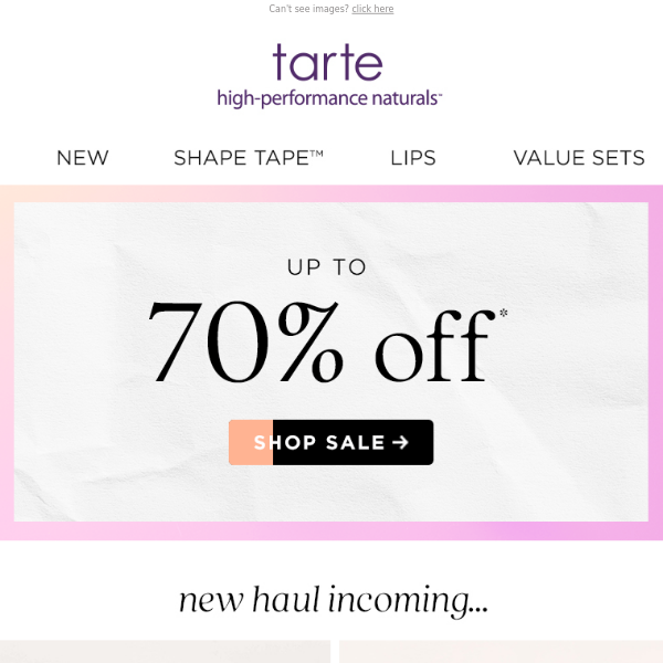 Up to 70% OFF 💜