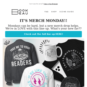 MERCH ALERT!