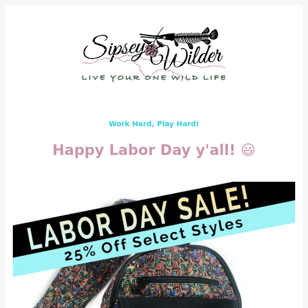 LAST DAY! Labor Day Sale ends at MIDNIGHT!