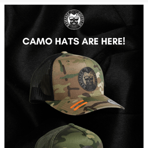 💥New Camo Hats Just Dropped!