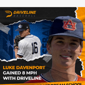 Luke Davenport Gained 8 MPH On His Way To The SEC