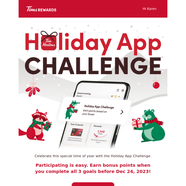 Unwrap the Holiday App Challenge today 🎁