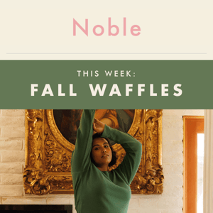 Fall Waffle Giveaway + Launch Details!