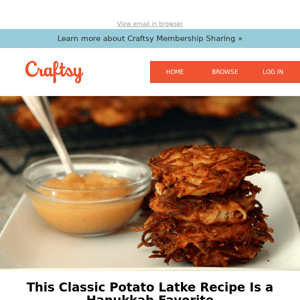 This Classic Potato Latke Recipe Is a Hanukkah Favorite