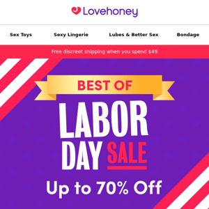 🏆 Best of Labor Day Sale 🏆