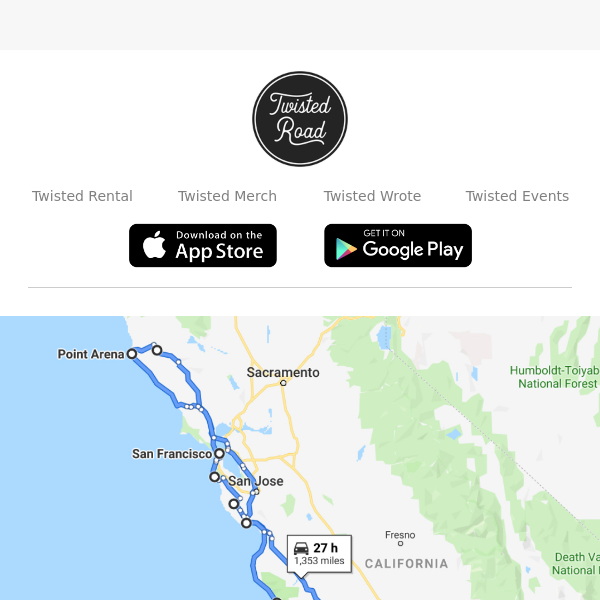 The perfect 10-day LA and SF moto trip