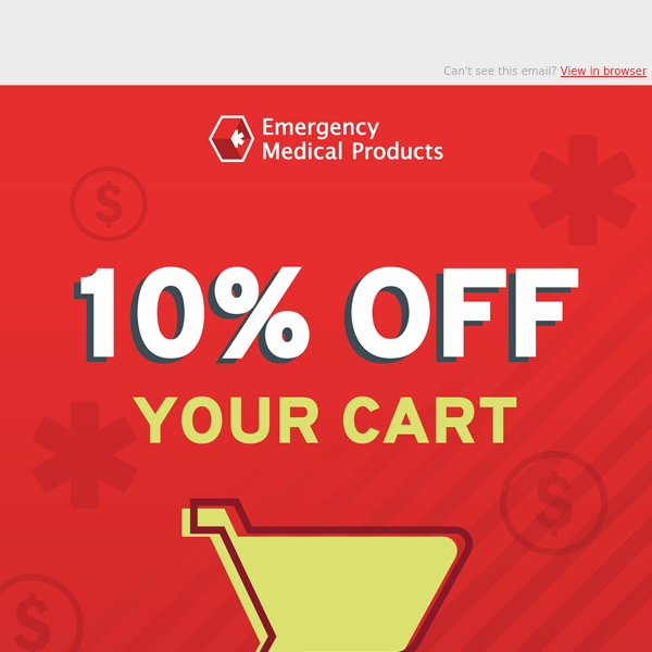 Enjoy 10% Off Your Cart