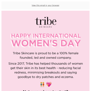 "My confidence has skyrocketed since using Tribe Skincare" - Ashlee