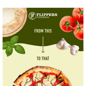 All Natural, High Quality Ingredients at Flippers Pizzeria