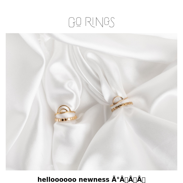 4 NEW Rings ✨