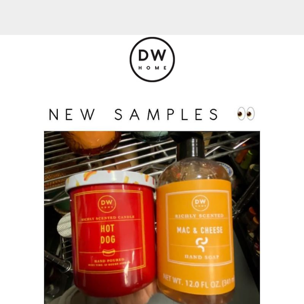 Get a first look at these sample scents!