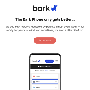 Think you know why the Bark Phone is the best? 🏆