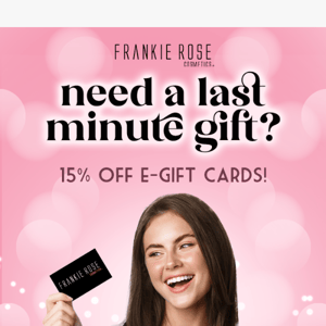 🎁 Last Minute Gift Solution- 15% OFF Gift Cards 🎁