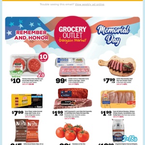 Save on Memorial Day 🇺🇸 picks in this week's ad.