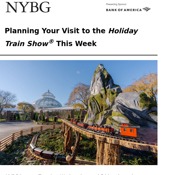 Planning Your Visit to the Holiday Train Show This Week