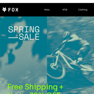 Free Shipping + Up to 30% Off