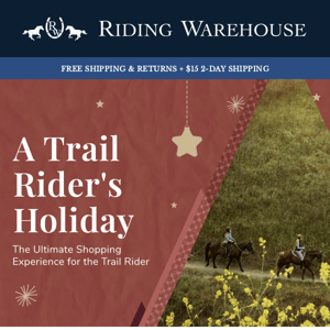 A Trail Rider's Holiday Ends Soon