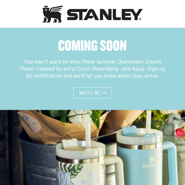 Stanley - The 40 oz Quencher is back in new floral inspired Orchid
