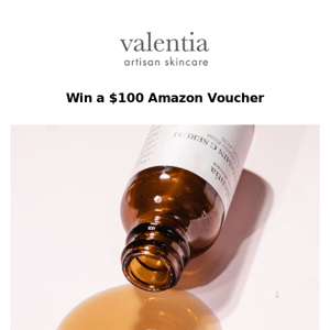 Be in to Win a $100 Amazon Voucher