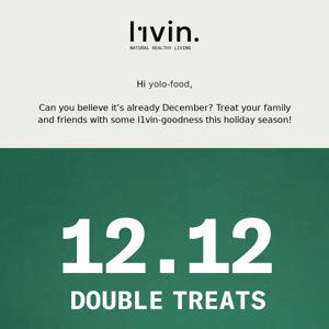 Celebrate The Holiday Season With Our 12.12 Special!