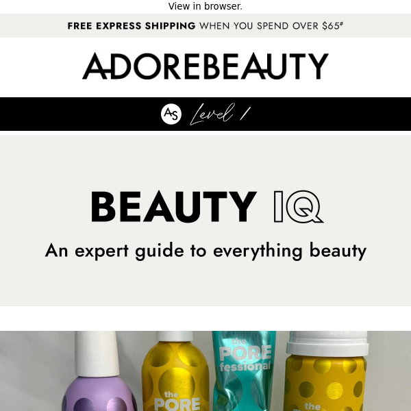 It's here: the new Benefit Cosmetics range!