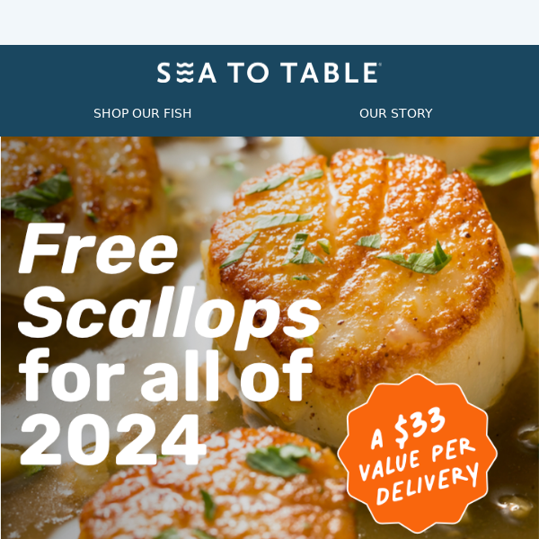We’ve Saved You Some Free Scallops!