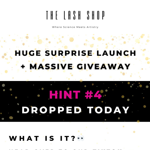 HINT #4 DROPPED TODAY 😱