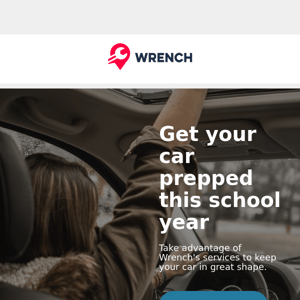 Get your 🚘 ready for Back to School!