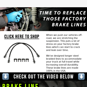 Why you should replace your brake lines 🔧