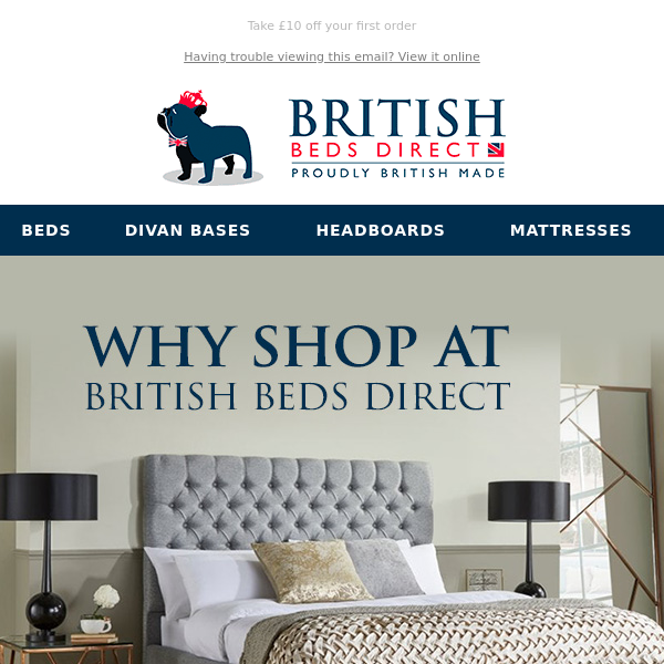 Why shop at British Beds Direct