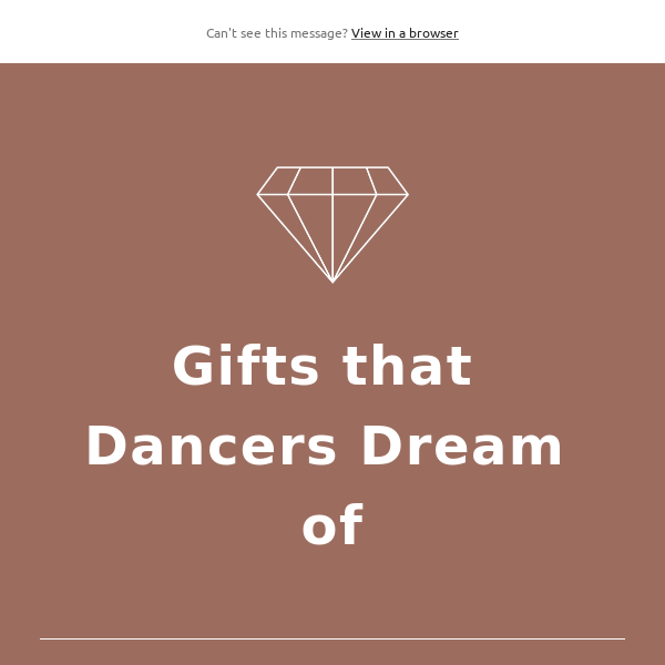 Shop Gifts for Dancers