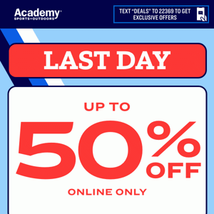 Facts: 50% Off Deals Online End TODAY!