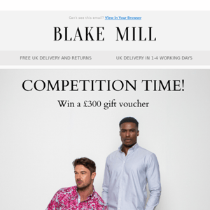 Win a £500 Gift Voucher