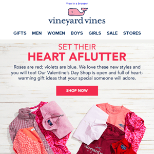 Valentine’s Day Styles Are In!