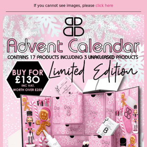 The Beautiful Brows Advent Calendar IS HERE.. SHOP NOW LIMITED AVAILABILITY  💕 ❄️