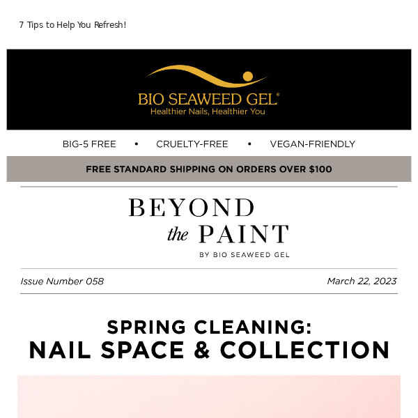 Spring Cleaning: Nail Space & Collection